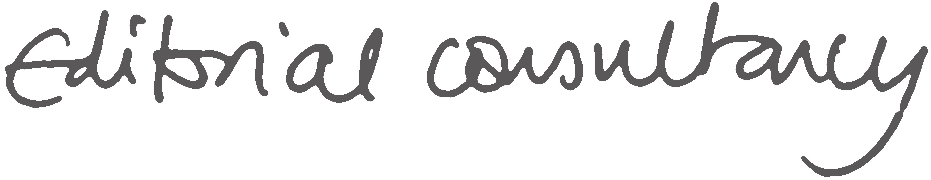editorial consultancy