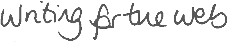 writing for the web